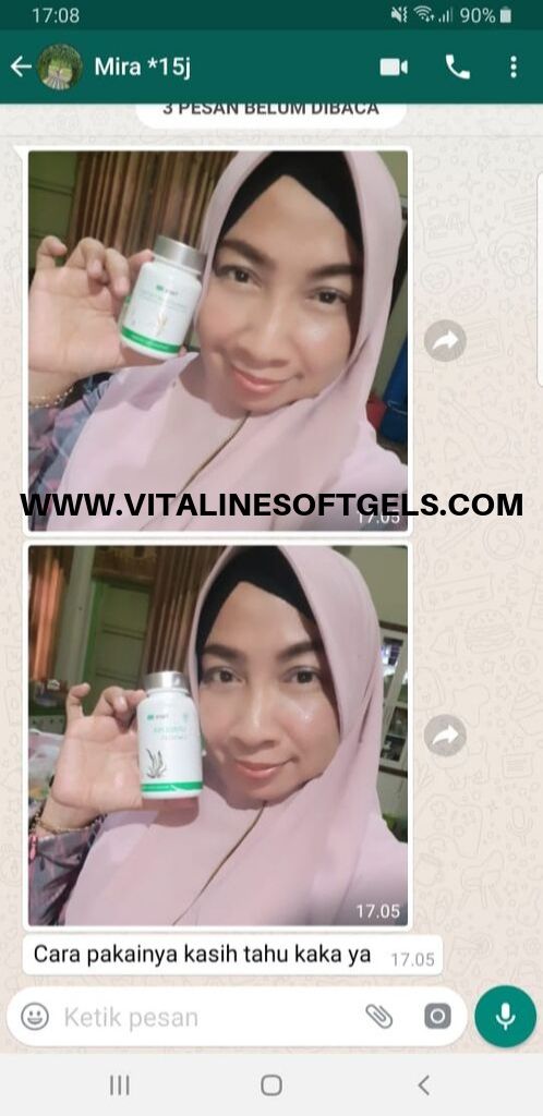Produk vitaline pemutih kulit wajah dan badan