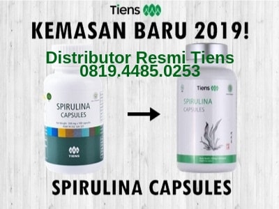 Tianshi Spirulina capsules